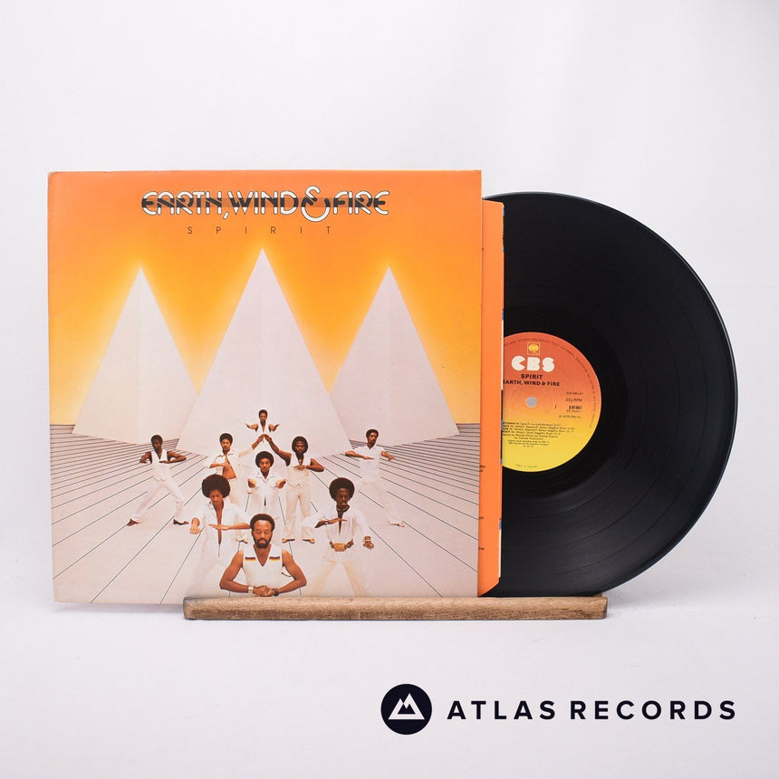 Earth, Wind & Fire Spirit LP Vinyl Record - Front Cover & Record