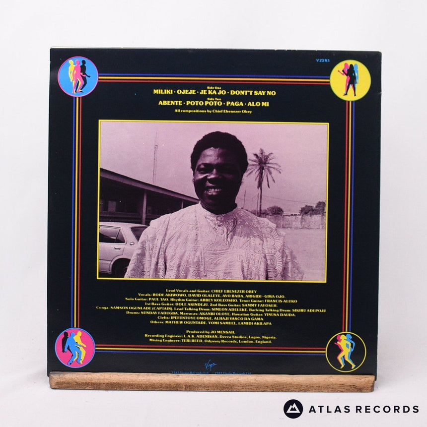 Ebenezer Obey - Je Ka Jo - LP Vinyl Record - EX/EX