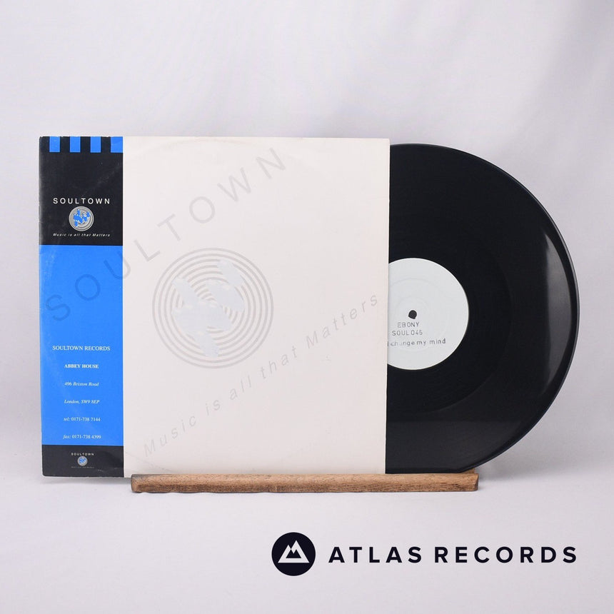 Ebony If I Change My Mind 12" Vinyl Record - Front Cover & Record