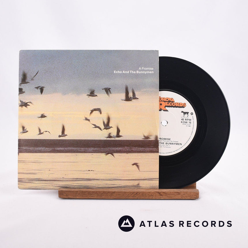 Echo & The Bunnymen A Promise 7" Vinyl Record - Front Cover & Record