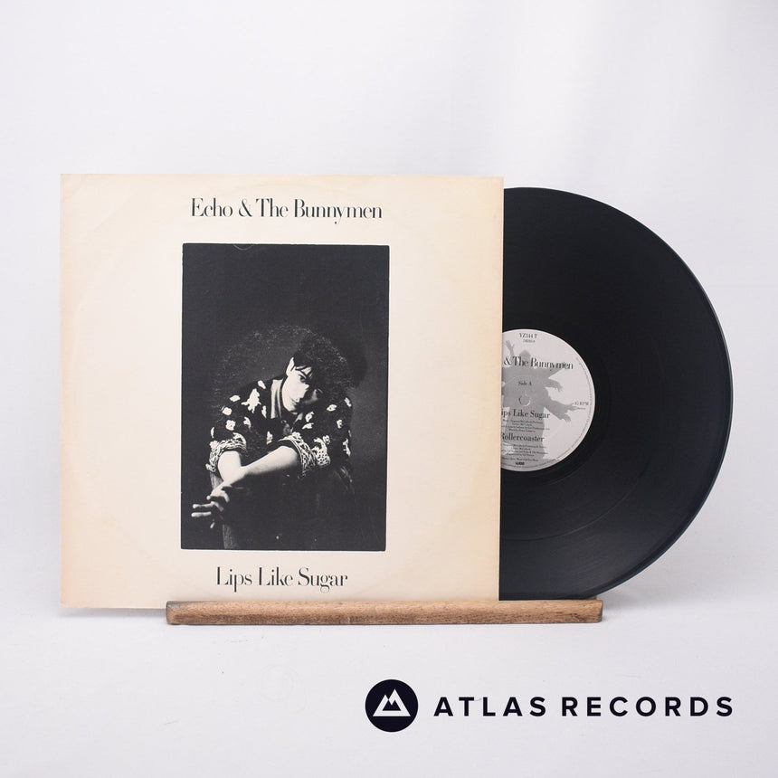 Echo & The Bunnymen Lips Like Sugar 12" Vinyl Record - Front Cover & Record