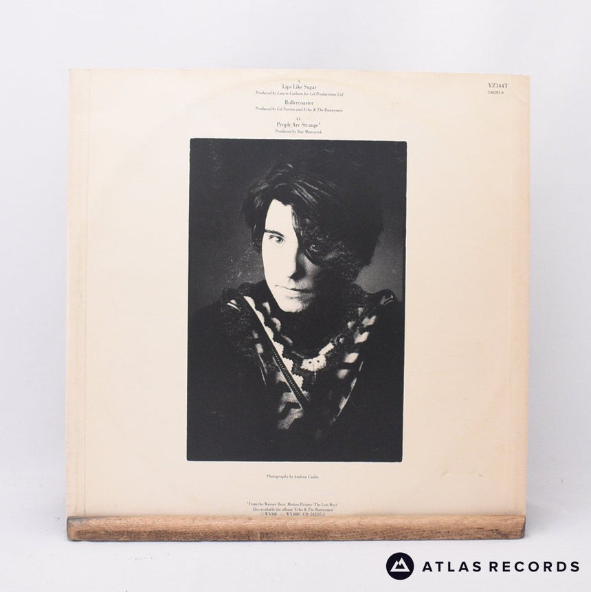 Echo & The Bunnymen - Lips Like Sugar - 12" Vinyl Record - VG+/EX