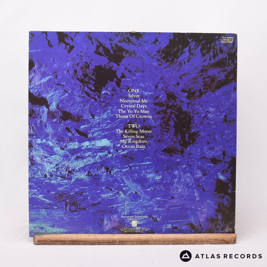 Echo & The Bunnymen - Ocean Rain - First Press A2 B2 LP Vinyl Record - VG+/VG+