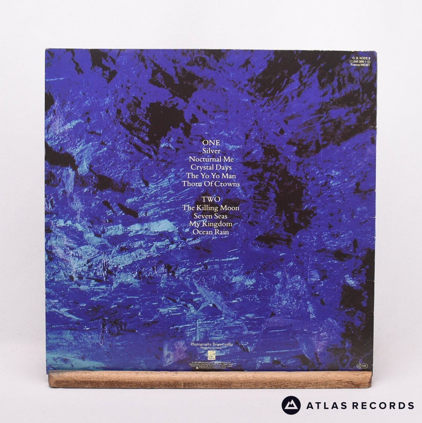 Echo & The Bunnymen - Ocean Rain - First Press A2 B2 LP Vinyl Record - VG+/VG+