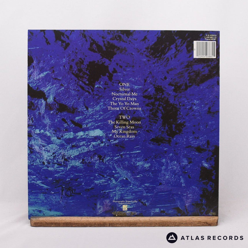 Echo & The Bunnymen - Ocean Rain - A2 B2 LP Vinyl Record - EX/VG+