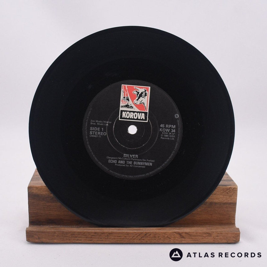 Echo & The Bunnymen - Silver - 7" Vinyl Record - EX/VG+