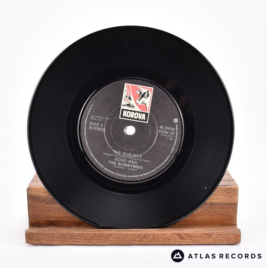 Echo & The Bunnymen - The Back Of Love - 7" Vinyl Record - EX/VG+