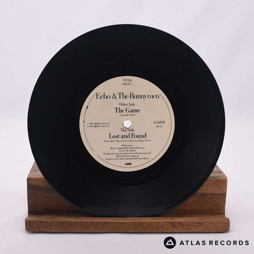 Echo & The Bunnymen - The Game - 7" Vinyl Record - EX/EX
