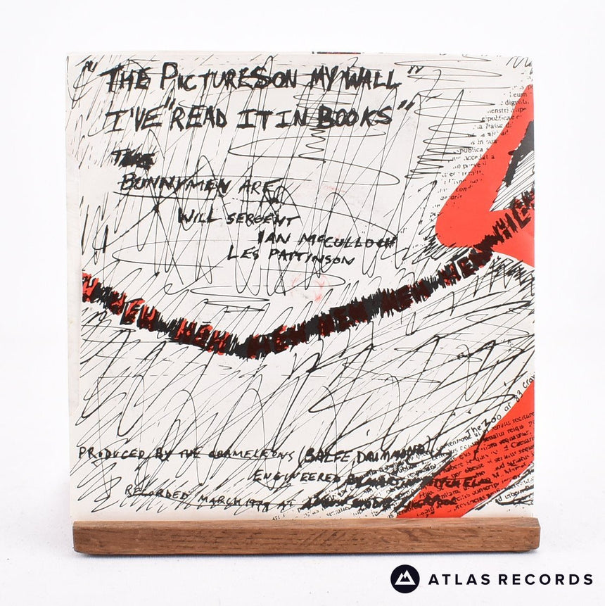 Echo & The Bunnymen - The Pictures On My Wall - 7" Vinyl Record - VG+/EX