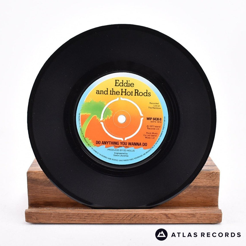 Eddie And The Hot Rods - Life On The Line - 7" Vinyl Record - VG+/EX