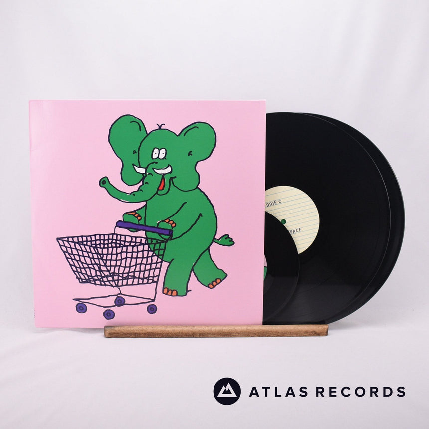 Eddie C Green Space 7" + Double LP Vinyl Record - Front Cover & Record