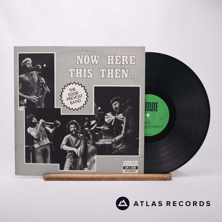 Eddie Prévost Band Now Here This Then ... LP Vinyl Record - Front Cover & Record