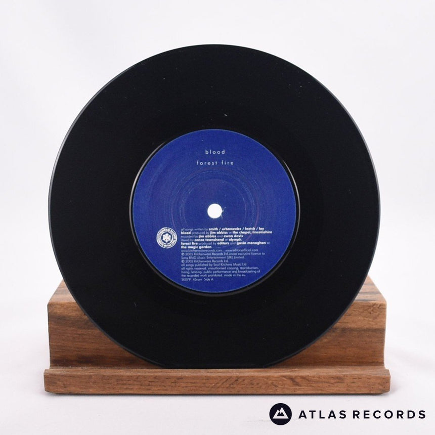 Editors - Blood - Limited Edition 7" Vinyl Record - VG+/EX