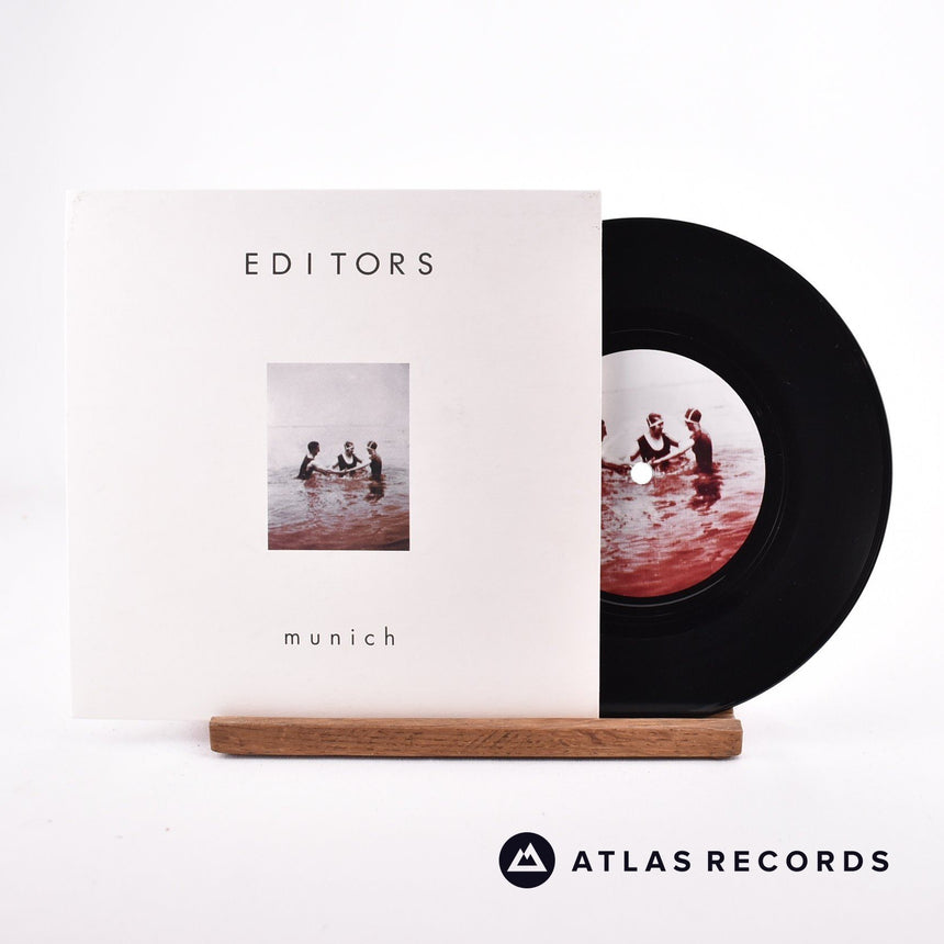 Editors Munich 7" Vinyl Record - Front Cover & Record