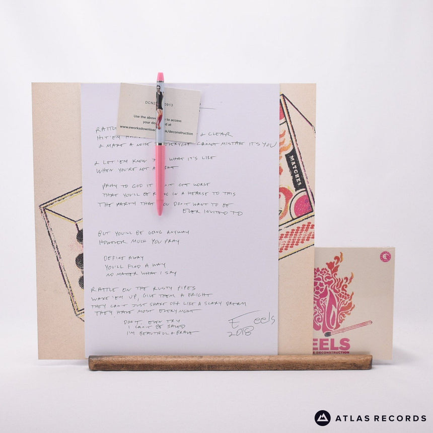 Eels - The Deconstruction - Booklet Cd Pink Box Set 2 x 12" + CD Vinyl Record