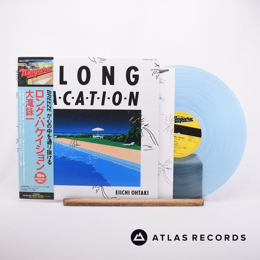 Eiichi Ohtaki A Long Vacation LP Vinyl Record - Front Cover & Record
