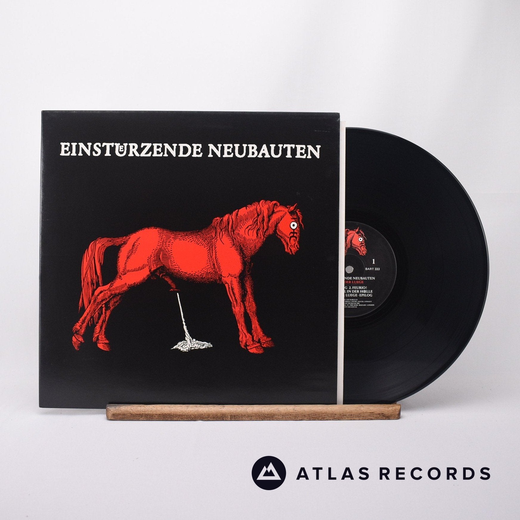 Einstürzende Neubauten Haus Der Luege LP Vinyl Record EX/EX