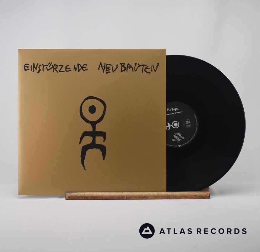 Einstürzende Neubauten Kollaps LP Vinyl Record - Front Cover & Record