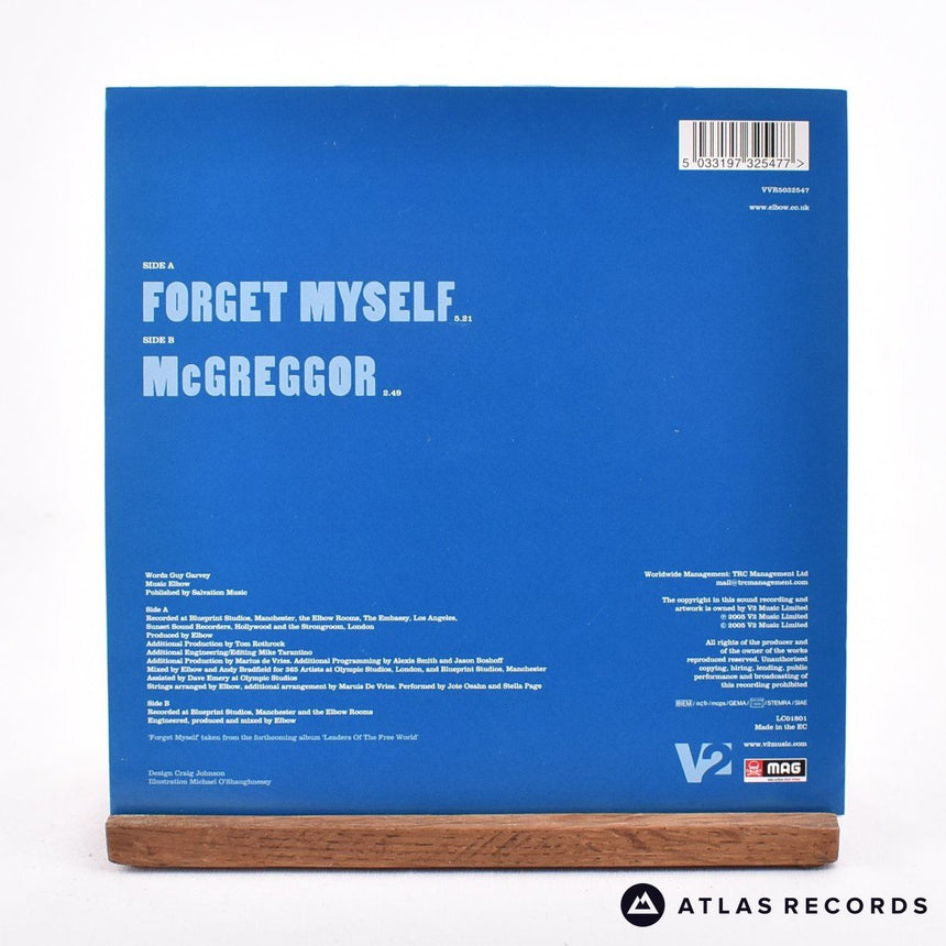 Elbow - Forget Myself - 7" Vinyl Record - NM/NM