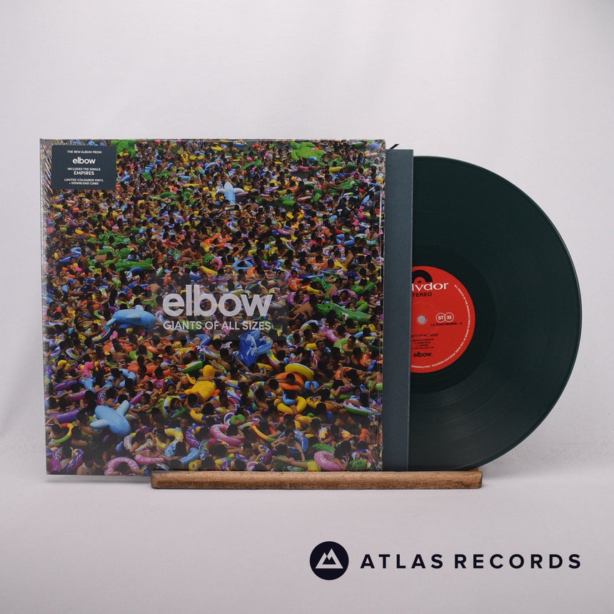 Elbow Giants Of All Sizes LP Vinyl Record - Front Cover & Record