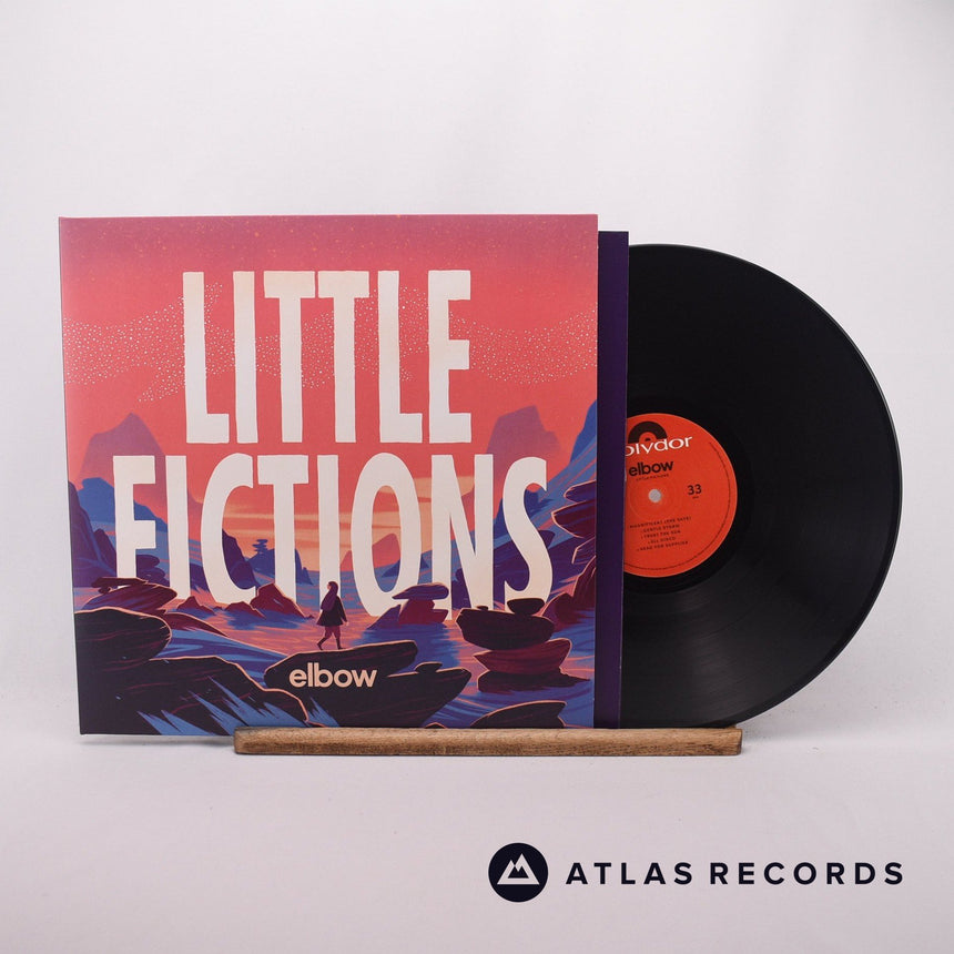 Elbow Little Fictions LP Vinyl Record - Front Cover & Record