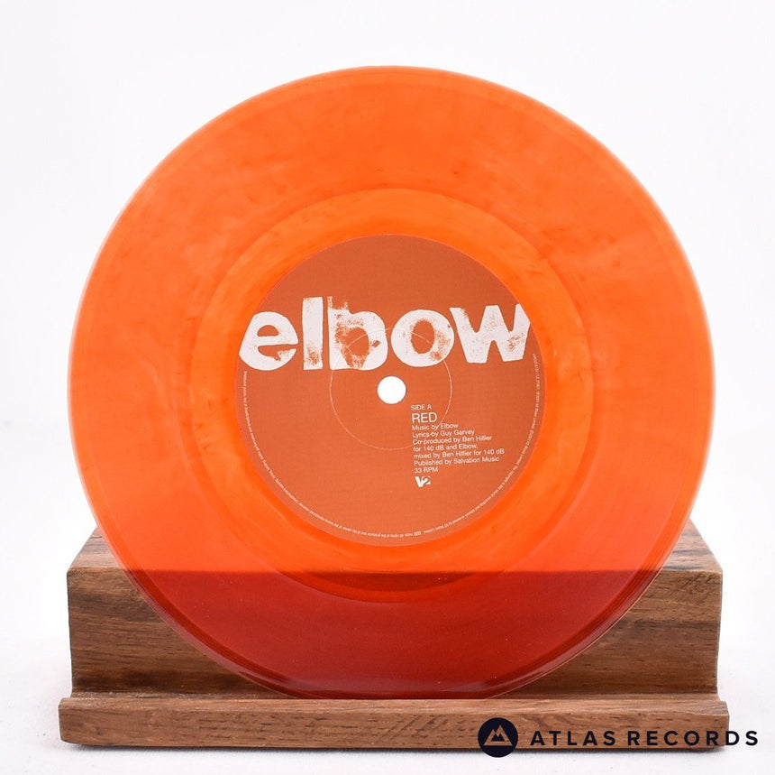 Elbow - Red - Red Insert 7" Vinyl Record - NM/EX