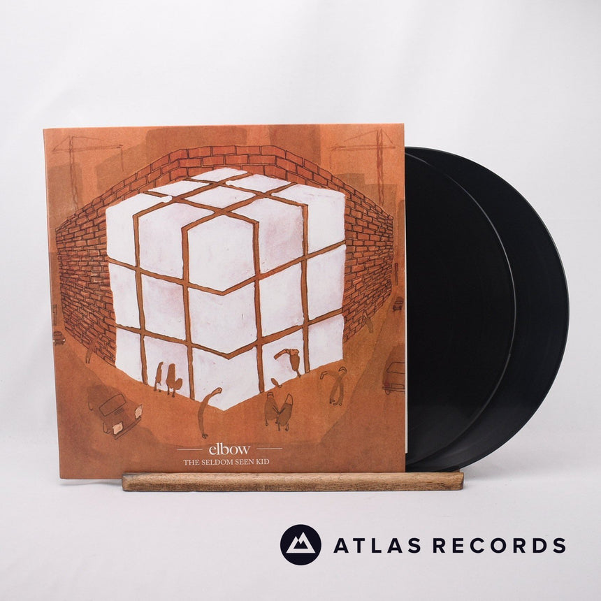 Elbow The Seldom Seen Kid 2 x 12" Vinyl Record - Front Cover & Record