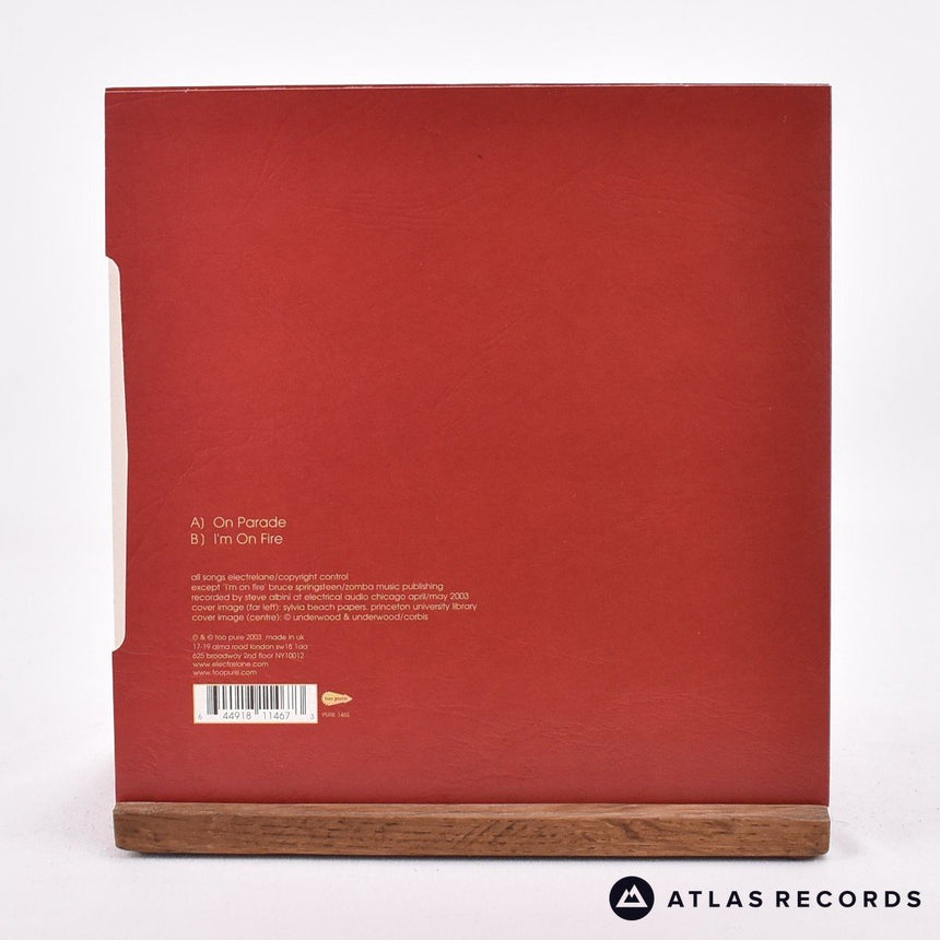 Electrelane - On Parade - Textured Sleeve 7" Vinyl Record - NM/NM
