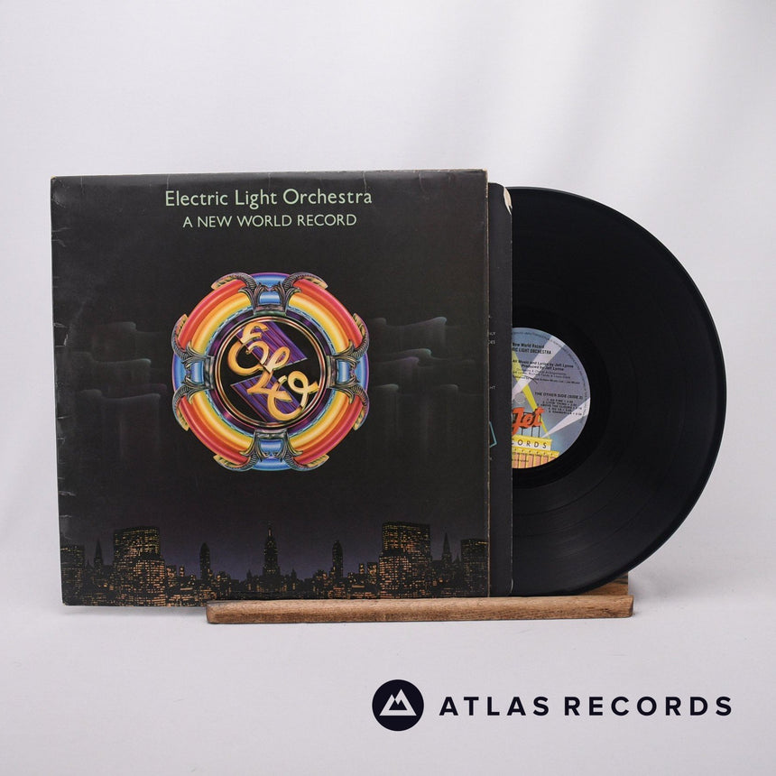 Electric Light Orchestra A New World Record LP Vinyl Record - Front Cover & Record