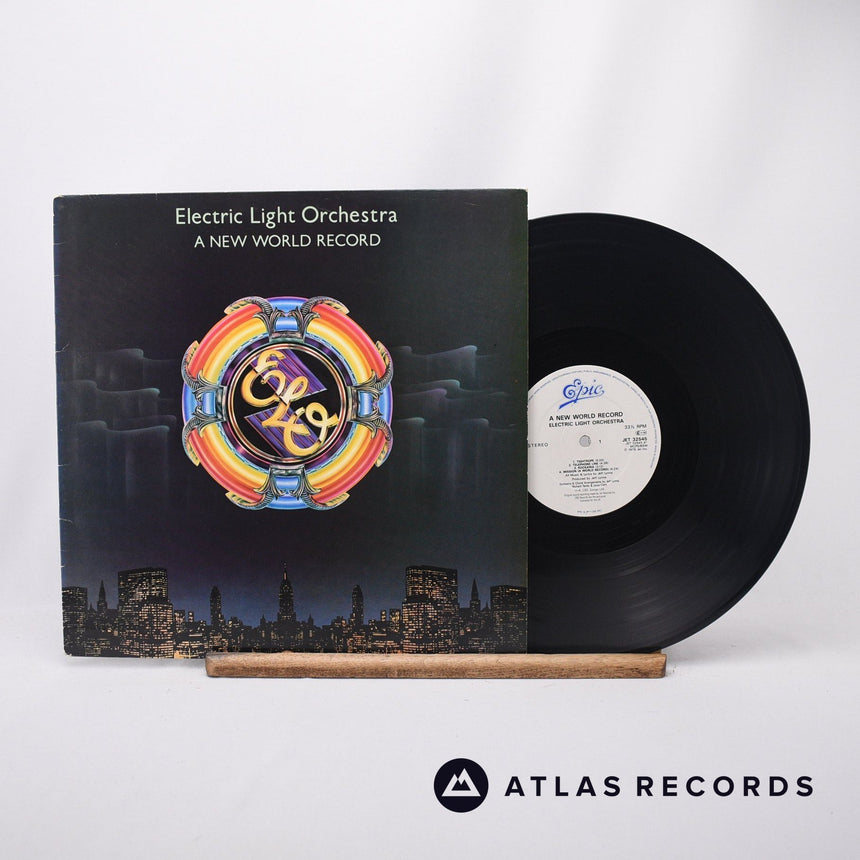 Electric Light Orchestra A New World Record LP Vinyl Record - Front Cover & Record
