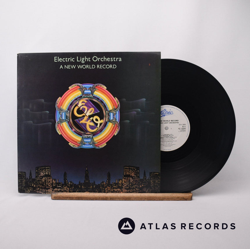 Electric Light Orchestra A New World Record LP Vinyl Record - Front Cover & Record