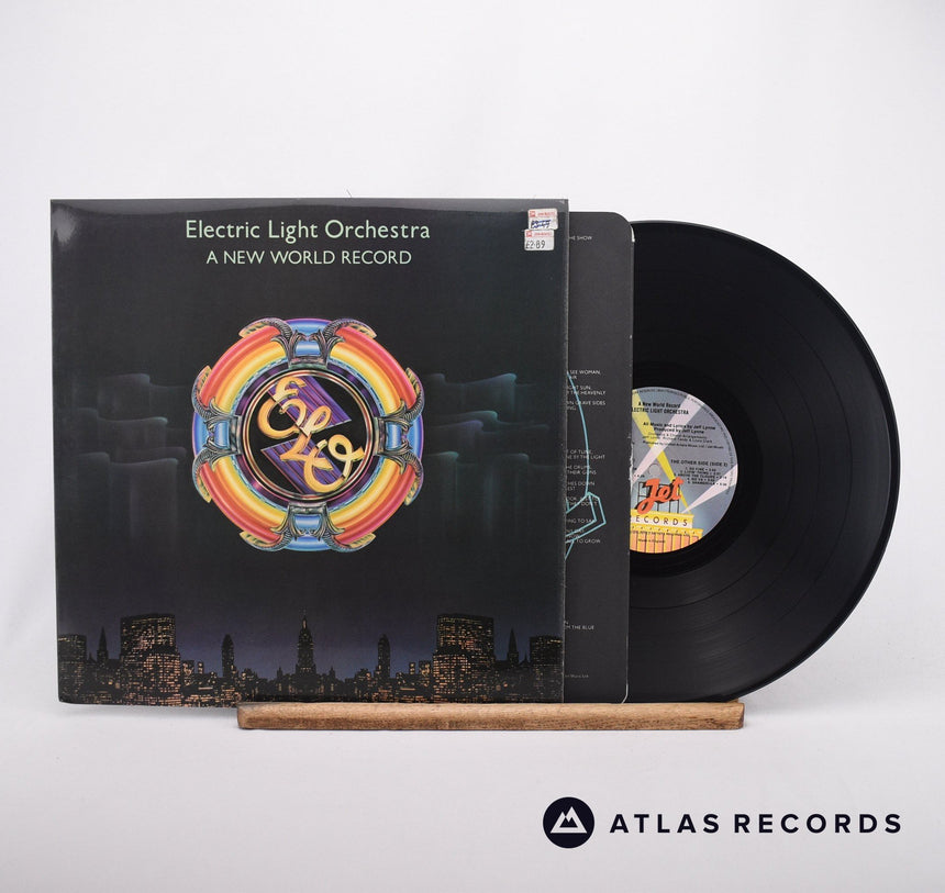 Electric Light Orchestra A New World Record LP Vinyl Record - Front Cover & Record