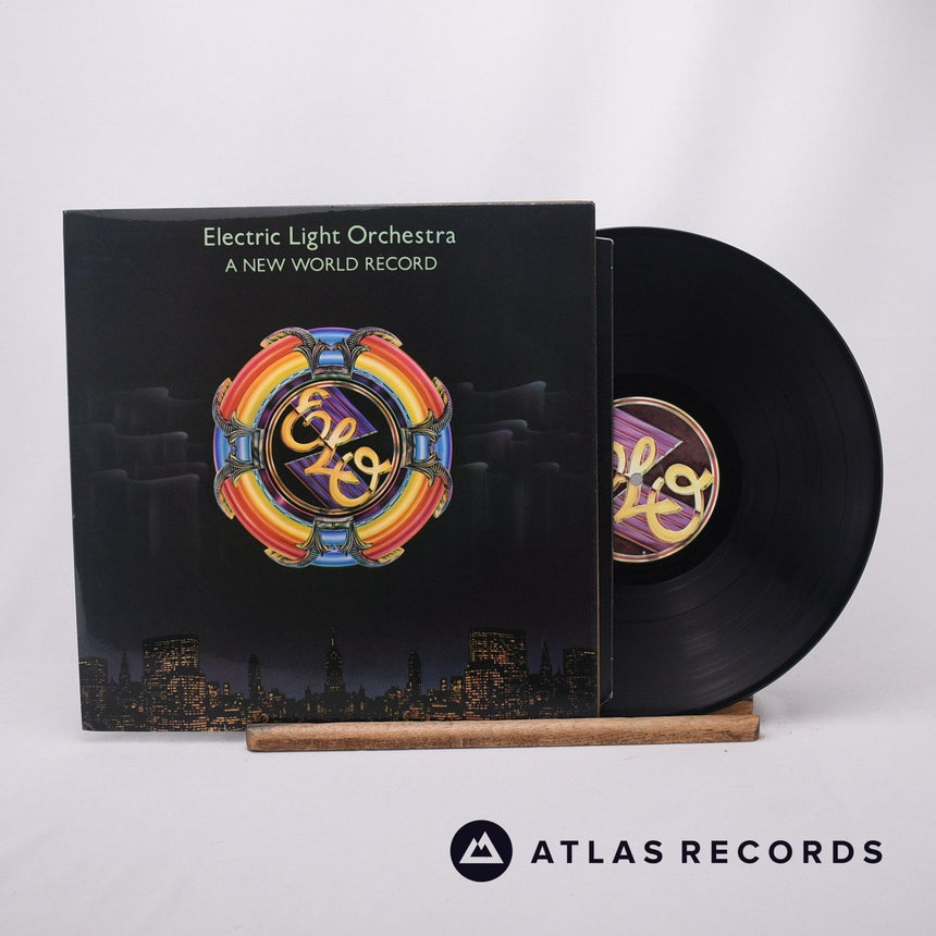 Electric Light Orchestra A New World Record LP Vinyl Record - Front Cover & Record