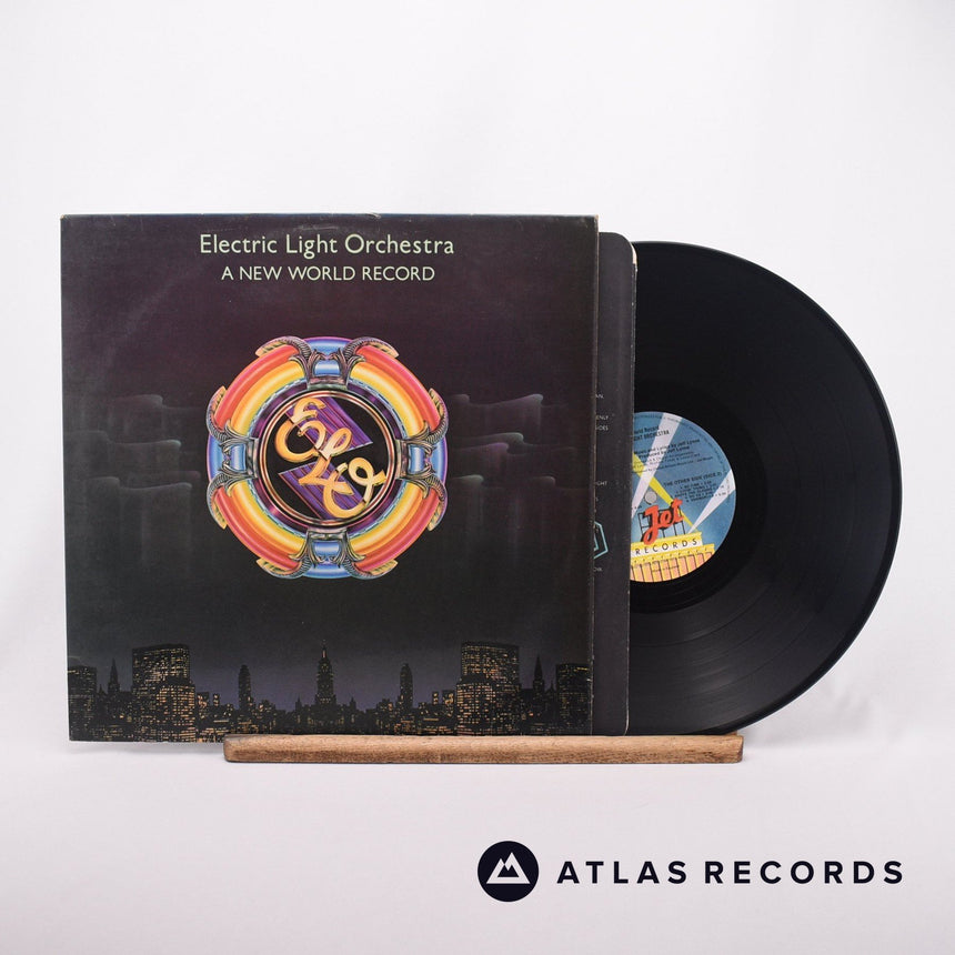 Electric Light Orchestra A New World Record LP Vinyl Record - Front Cover & Record