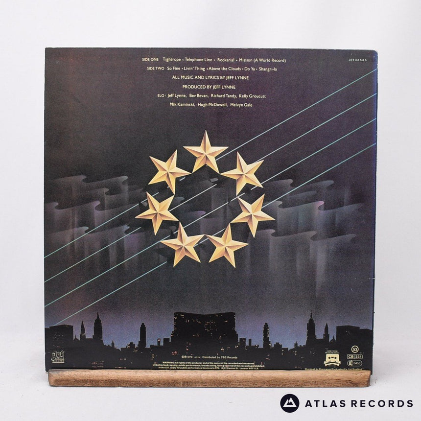 Electric Light Orchestra - A New World Record - Repress LP Vinyl Record - EX/EX