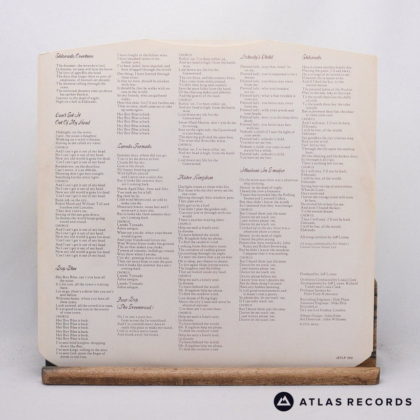 Electric Light Orchestra - Eldorado - A Symphony By The Electric Ligh - LP Vinyl