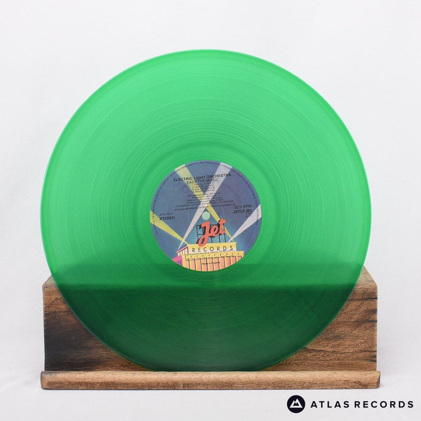 Electric Light Orchestra - Face The Music - Green LP Vinyl Record - VG+/VG+