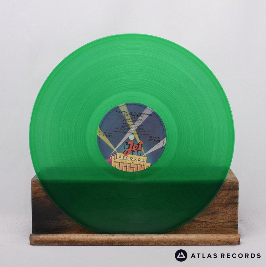 Electric Light Orchestra - Face The Music - Green LP Vinyl Record - EX/EX