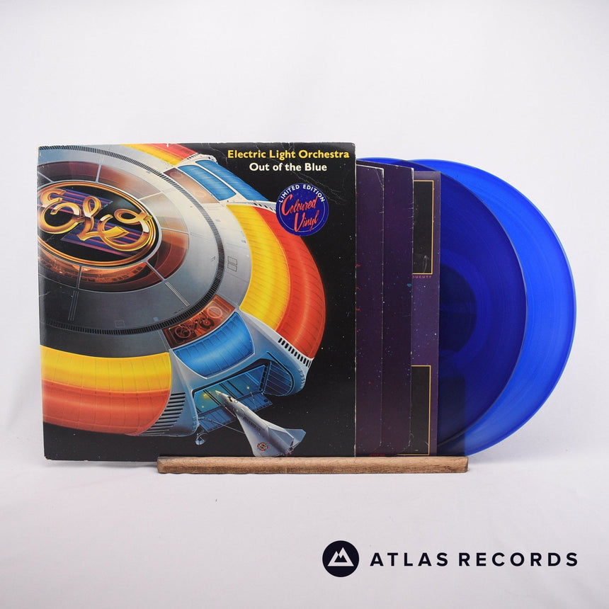 Electric Light Orchestra Out Of The Blue 2 x LP Vinyl Record - Front Cover & Record