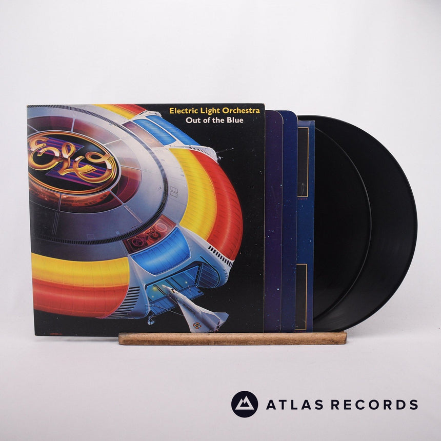 Electric Light Orchestra Out Of The Blue 2 x LP Vinyl Record - Front Cover & Record