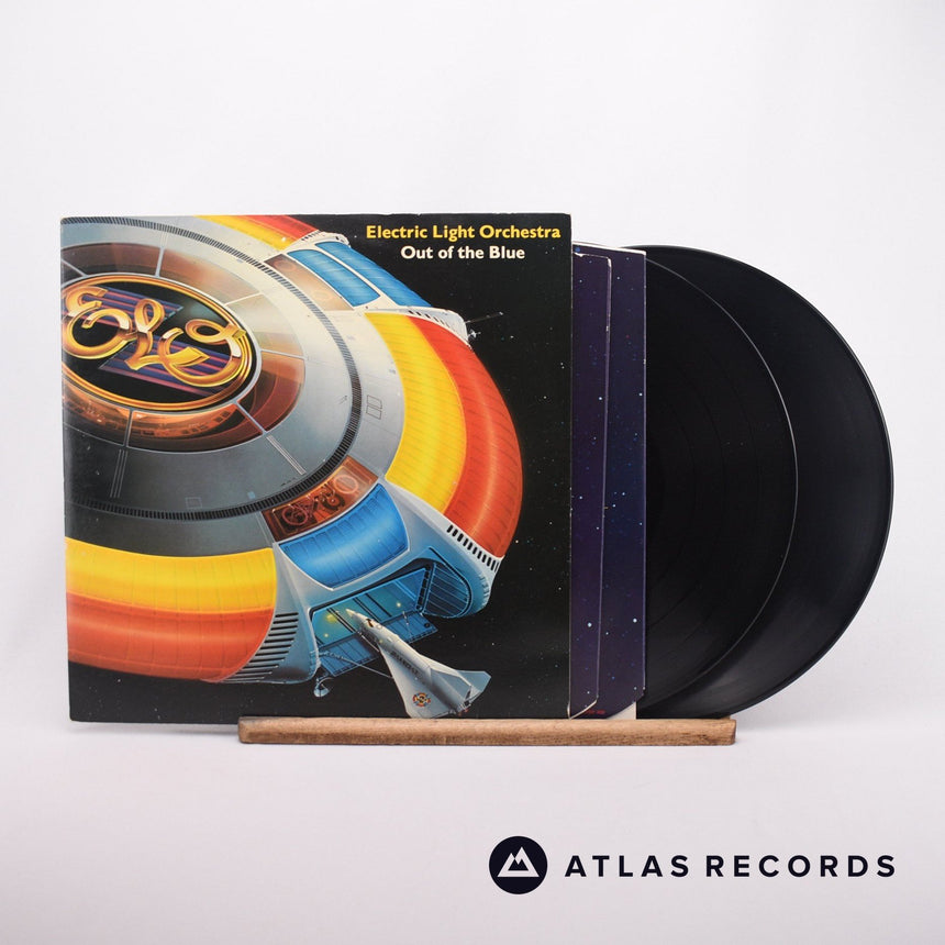 Electric Light Orchestra Out Of The Blue 2 x LP Vinyl Record - Front Cover & Record
