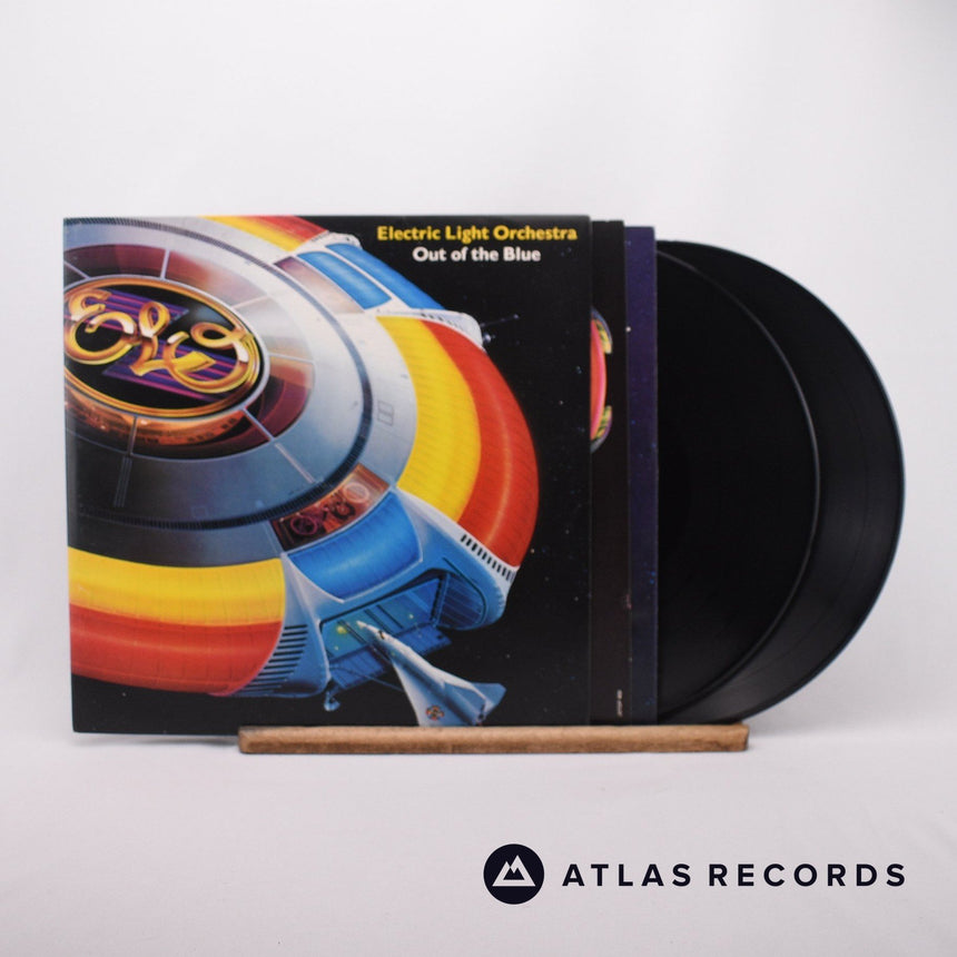 Electric Light Orchestra Out Of The Blue 2 x LP Vinyl Record - Front Cover & Record