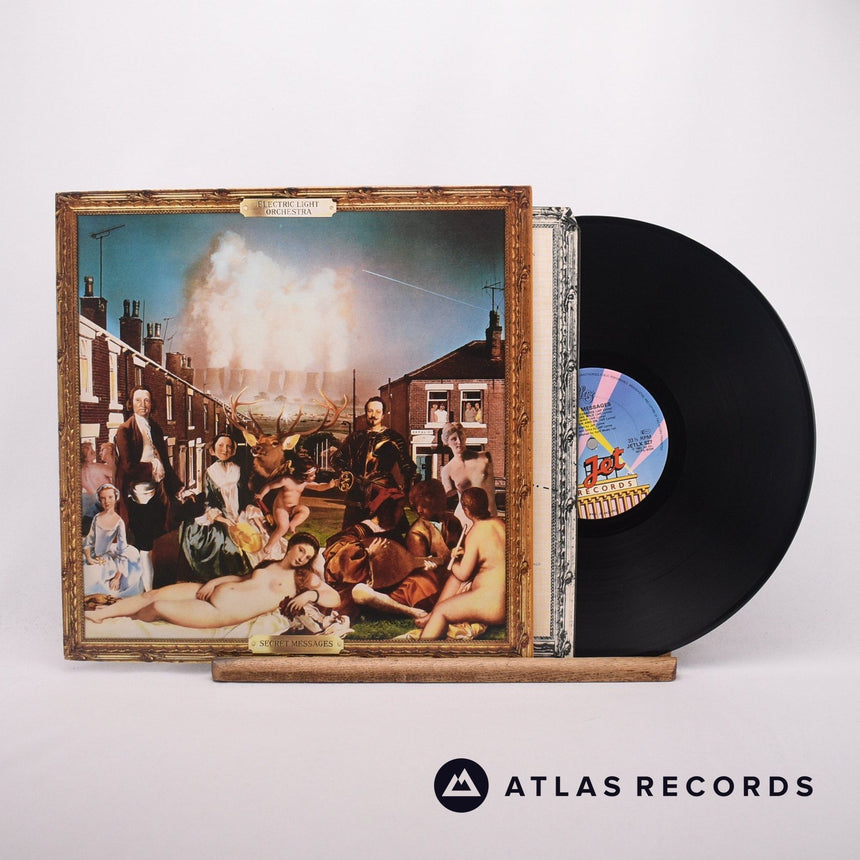 Electric Light Orchestra Secret Messages LP Vinyl Record - Front Cover & Record