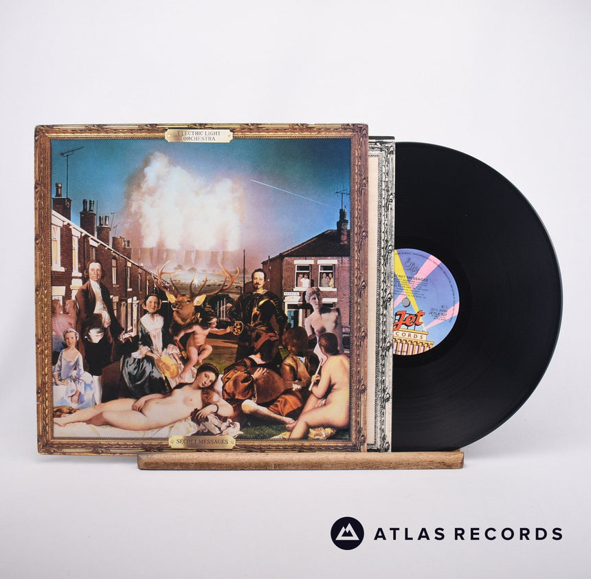Electric Light Orchestra Secret Messages LP Vinyl Record - Front Cover & Record