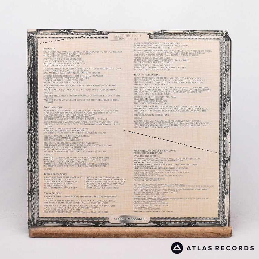 Electric Light Orchestra - Secret Messages - A1 B1 LP Vinyl Record - EX/NM