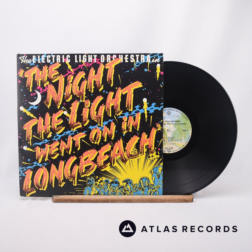 Electric Light Orchestra The Night The Light Went On LP Vinyl Record - Front Cover & Record