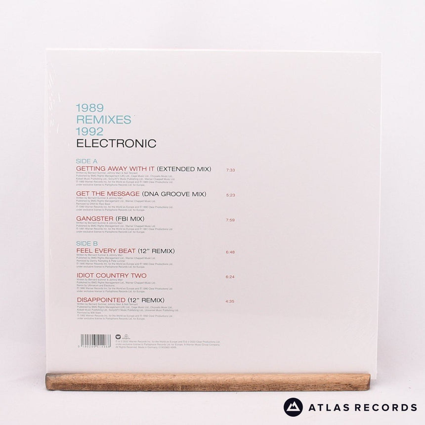 Electronic - 1989 Remixes 1992 - A1 B1 12" Vinyl Record - NM/NM