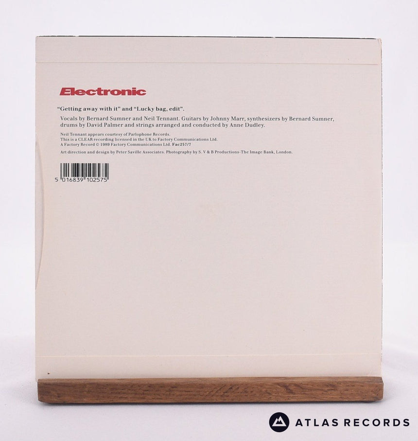 Electronic - Getting Away With It... - 7" Vinyl Record - EX/VG+