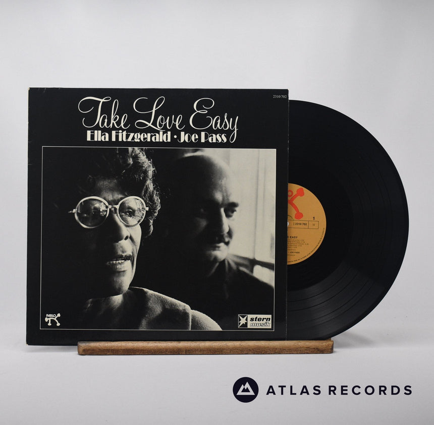 Ella Fitzgerald Take Love Easy LP Vinyl Record - Front Cover & Record