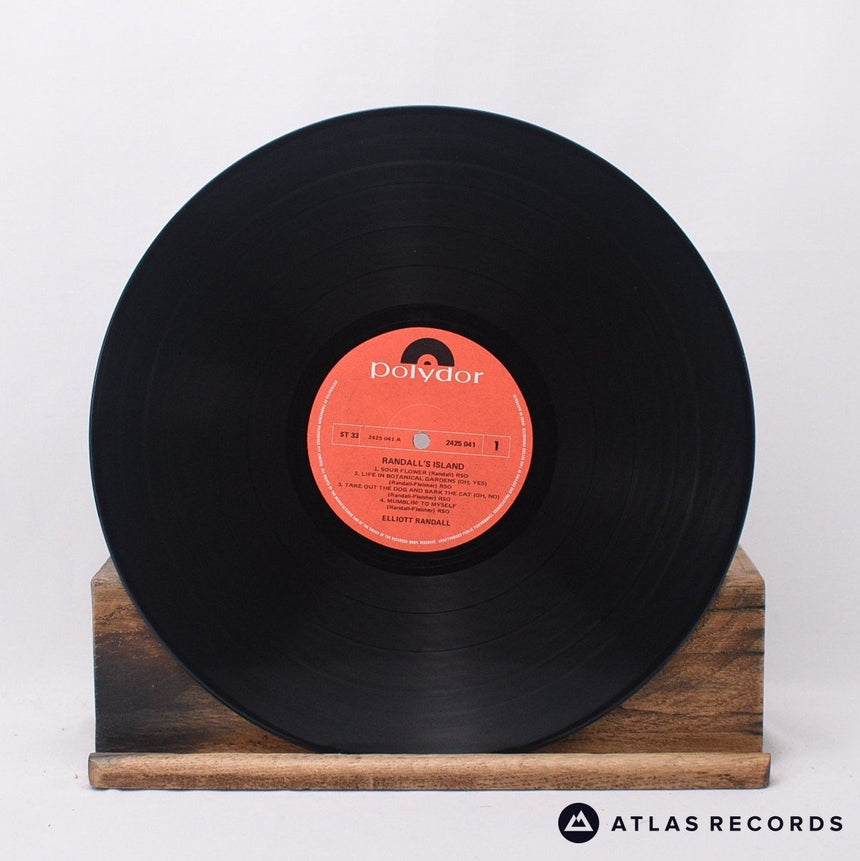 Elliott Randall - Randall's Island - Australia LP Vinyl Record - EX/EX